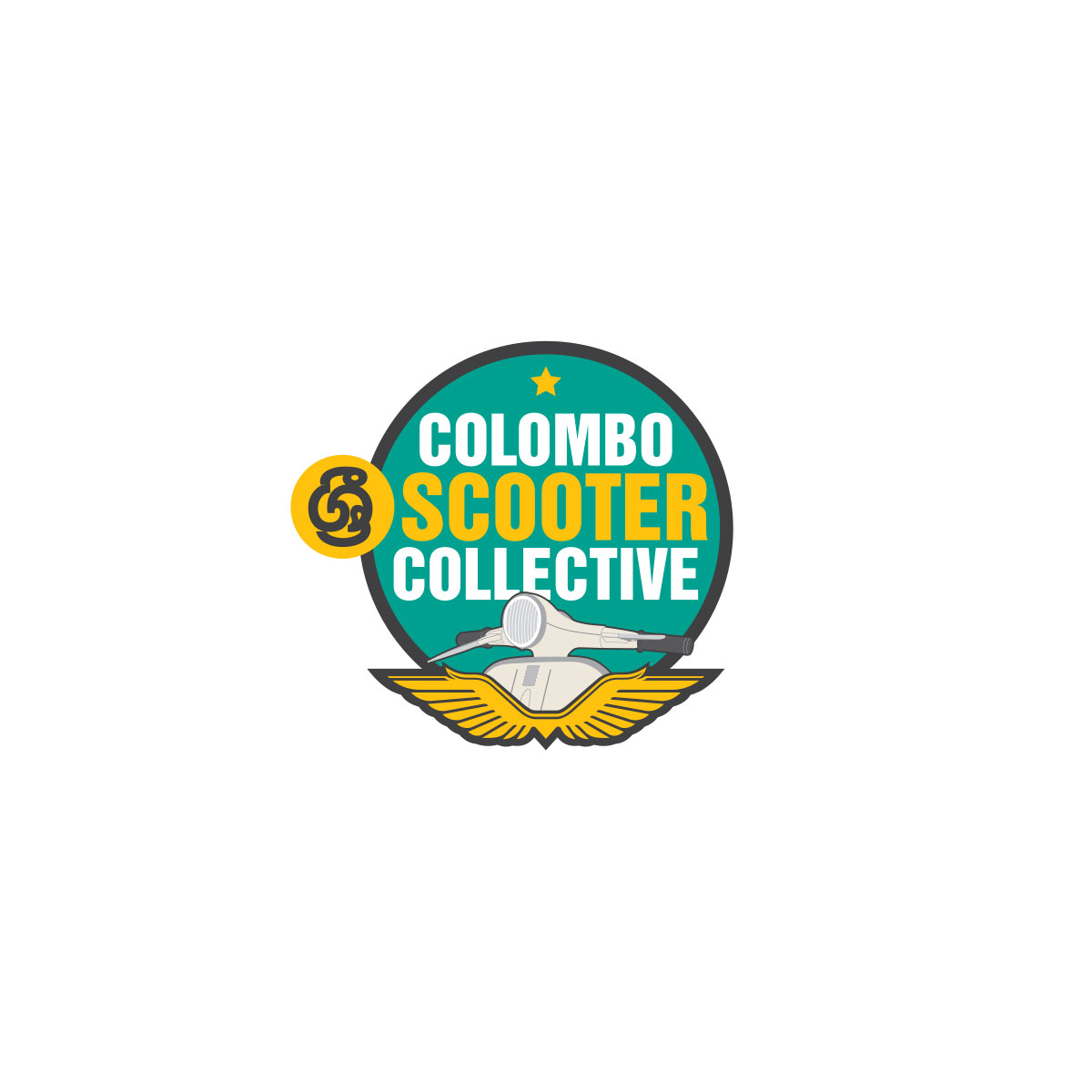 Colombo Sri Scooter Collective Logo